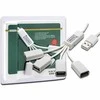 Assmann Electronic DIGITUS USB2.0 kabelio šakotuvas 4 prievadų magistralė maitinama 4xUSB A/F 1xUSB A/M be maitinimo šaltinio