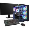 Stacionarus kompiuteris „Hyrican Megadeal Gamemax HYPE-A SET2577 7534 R5-7500F 32GB/1TB SSD RTX5060 Win11“ + MSI Pro MP273A 27" LED monitorius