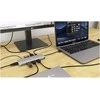 I-TEC USB C metalinis nano dokas 1xHDMI 4K 1xSD + 1xmicroSD kortelių skaitytuvas 1xGLAN 1xgarsas 3x USB 3.0 prievadas 1x USB-C PD + įkroviklis 100W