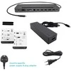 I-TEC USB-C Metal 4K 3xDisplay DS 1xHDMI1xVGA1xDP 1xSD+1xmicroSD CR 1xGLAN 1x3.5mm Garsas 2xUSB 3.0 2xUSB 2.0 1xUSB-C PD+ įkroviklis 100W