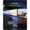 Stacja/replikator Icy Box Heart Dock 2300 su wyświetlaczem LCD USB-C (IB-DK2300-CH)