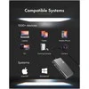 Carruzzo ICY BOX IB-AD1030-C USB 3.2 Gen 2 (3.1 Gen 2) Type-C 10000 Mbit/ai Juoda