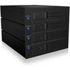 ICY BOX Backplane, 4x SAS/SATA 3,5" HDD in 3x 5,25", trägerlos, EasySwap
