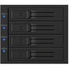 ICY BOX Backplane, 4x SAS/SATA 3,5" HDD in 3x 5,25", trägerlos, EasySwap