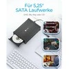 RaidSonic ICY BOX IB-525-U3 korpusas vienam 5,25 colio SATA įrenginiui – palaiko CD/DVD/Blu-ray
