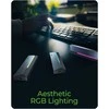 „Raidsonic Icy Box M.2 SATA/NVMe SSD“ korpusas su USB 3.2 Gen 2 Type-C ir RGB apšvietimu | Garantija IB-1826MCL-CU31 mėn.