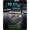 ICY BOX SSD korpusas su 10 Gbps kabeliu