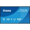 Monitorius „IIYAMA LH5575UHS-B2AG“ 55 colių 3840x2160 UHD IPS panelė, migla, 25 procentai, 500 cd/m², horizontaliai ir vertikaliai.