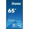 Monitorius IIYAMA LH6541UHS-B1AG | 65" 3840x2160 4K UHD | IPS panelė, 1 ms | garsiakalbiai 2 x 10 W | 3 x HDMI