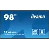Monitorius Iiyama iyama ProLite LH9875UHS-B2AG – 98 colių įstrižainės klasės (97,5 colio matomas) LED ekranas su foniniu apšvietimu – skaitmeniniai ženklai – su įmontuotu medijos grotuvu / pasirenkama kompiuterio lizdo galimybė – 4K UHD (2160p) 3840 x 2160
