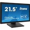 Monitorius „Iiyama PROLITE T2234MSC-B1S“ 22 colių „Full HD“ 10 taškų jutiklinis ekranas su IPS skydelio technologija, jutiklinio stiklo funkcija ir pirštų atspaudų apsaugančia danga