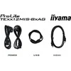 „IIYAMA TE7512MIS-B4AG“ 75 colių „iiWare13E“ monitorius su „Android 14“ EDLA/ne EDLA, 8/128 GB atmintimi, 40 taškų „PureTouch“ IR ryšiu ir be tarpo.