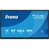 Monitorius Iiyama TE7513A-B2AG 75IN UHD IR 40P - TOUCH AG WITH INTERACTIVE ANDROI