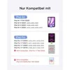 inateck Klaviatūra iPad 11 iPad Air 4/5Gen.Com. QWERTZ violetinė