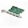 Kontroler Inateck USB 3.0 Karta PCIe 4 złącz 15 pin SATA