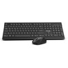 Klaviatūra ir pelė Inca INCA klaviatūra IWS-519 Wireless Set, Multimedia, Slim, SW retail