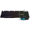 Incase INCA Pelė žaidimams+Klaviatūra RGB/ 3200DPI/6Tasten/1.50m juodas retail
