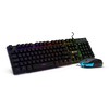Incase INCA Pelė žaidimams+Klaviatūra RGB/ 3200DPI/6Tasten/1.50m juodas retail