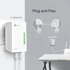 TP-LINK Powerline Wi-Fi rinkinys TL-WPA4221 KIT 10/100 Mbit/s, Ethernet LAN (RJ-45) jungtys 2, 802.11n, 2.4GHz, Wi-Fi duomenų perdavimo sparta (maks.) 600 Mbit/s