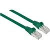 INTELLINET LSOH tinklo kabelis, Cat6, SFTP RJ45 vyriškas / RJ45 vyriškas, 1,0 m (3 pėdos), Žalias, 735322