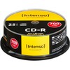 1x25 Intenso CD-R 80 / 700 MB 52x greitis, "Cakebox" velenas
