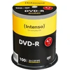 1x100 Intenso DVD-R 4,7GB 16x greitis, "Cakebox"