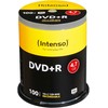 Intenso DVD + R 4.7 GB 16x 100 vienetų (4111156)