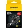 Intenso MP3 grotuvas Music Walker 64GB Juodas
