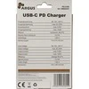 Pelė Inter-Tech PD-2100 USB C įkroviklis, PD 100W