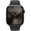 Išmanusis laikrodis Apple Watch 10 GPS + Cellular 46mm Slate Titanium S/M Juodas (MWYD3QF/A)
