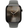 Išmanusis laikrodis Apple Watch 10 GPS + Cellular 46mm Natural Titanium S/M Gray (MWY93QF/A)