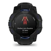 Išmanusis laikrodis Garmin Instinct 3, 50 mm, AMOLED, Juodas su juodu / mėlynu dirželiu