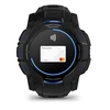 Išmanusis laikrodis Garmin Instinct 3, 50 mm, AMOLED, Juodas su juodu / mėlynu dirželiu