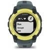 Išmanusis laikrodis „Garmin Instinct E“, 40 mm, „Electric Lime“ su „Twilight“ juosta