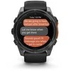 Išmanusis laikrodis Garmin Fenix 8 – 51 mm, AMOLED Skalūno pilkos spavos korpusas su juodu silikono dirželiu