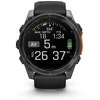 Išmanusis laikrodis Garmin Fenix 8 – 51 mm, AMOLED Skalūno pilkos spavos korpusas su juodu silikono dirželiu