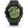 Išmanusis laikrodis Garmin Fenix 8 – 51 mm, AMOLED Skalūno pilkos spavos korpusas su juodu silikono dirželiu
