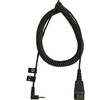 Jabra prijungimo kabelis QD iki 2,5 mm lizdo kampu