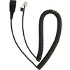 Jabra Anschlusskabel QD auf RJ10 - spiral fr Lucent &amp; Cisco