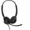 Jabra Engage 40 MS Stereo Inline Link Laidinės ausinės, USB-C/USB-A, Juoda