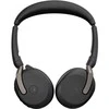 JABRA Evolve2 65 Flex MS Stereo Ausinės on-ear Bluetooth belaidės aktyvus triukšmo slopinimas USB-A juodas Certified skirta Microsoft Te