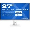 Monitorius JAPANNEXT 68,5cm JN-IPS270UHD60F-C65W-HSP-W HDMI/DP UHD