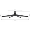 Carruzzo JAPANNEXT JN-IPS340UWQHD60C-C65W-HS kompiuterio monitorius 86,4 cm (34″) 3440 x 1440 pikseliai UltraWide Quad HD LCD Juoda, Sidabras