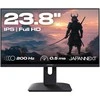 Carruzzo JAPANNEXT JN-I238FHD200F kompiuterio monitorius 60,5 cm (23.8″) 1920 x 1080 pikseliai „Full HD“ LCD Juoda