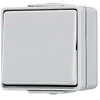 JUNG 606 W - Pushbutton switch - 1P - Wired - Gray - Duroplast - 250 V