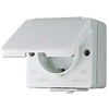 Jung 620 WX AP/WD-Steckdose Höhe 45mm