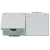 Jung 622 WW AP/WD-Doppel-Steckdose waagrecht