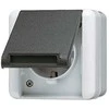 Jung 820 KI W AP/WD-Steckdose