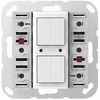 Jung A 52931 ST KNX Tastsensor-Modul Universal, 3fach, F50, Serie AS/A