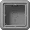 Jung CD 581A GR Aufputz-Kappe 1f mit Rahmen